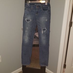 American Eagle Distressed Skinny Jeans